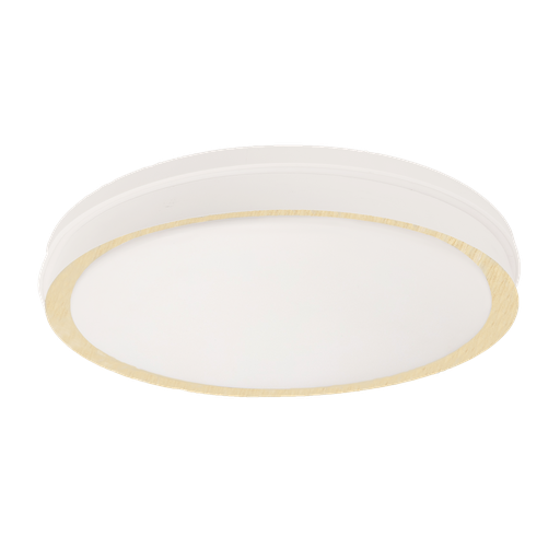 [218685068] Anuar 60w 3000-4200-6500k White/beech Ceiling Light 7.5x50x50cm 5400lm Remote Control and Memory