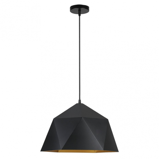 [132891009] Pendentif Alcatraz 1xe27 Or Noir Regx38d