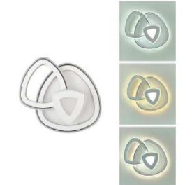 [2231] Wall Lamp 22cm 24w Triangle 3000K-4000K-6000K