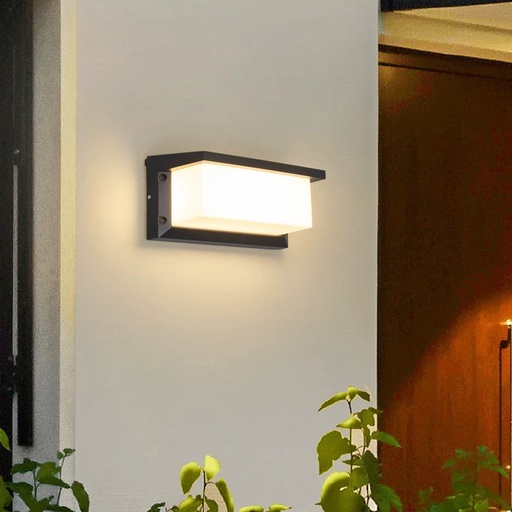 [DF214-S] Wandleuchte Außenwandleuchte IP65 ABMESSUNGEN: ABMESSUNGEN: 20*8,5*10Cm 12W 3000K