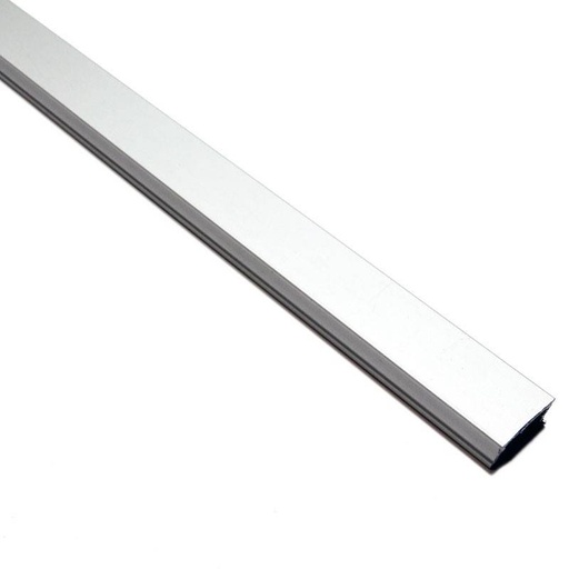 [PERF17X8] KIT de perfil de aluminio + difusor para tira led superficie U17x8mm 2 metros