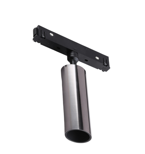 Foco LED para carril magnético 7W Chip Osram 48V-DC 24º IP20  2700K