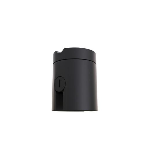 [CL088-ACC04-BK] Profilo finale a rosetta per montaggio superficiale per nastro isolante da 91 mm