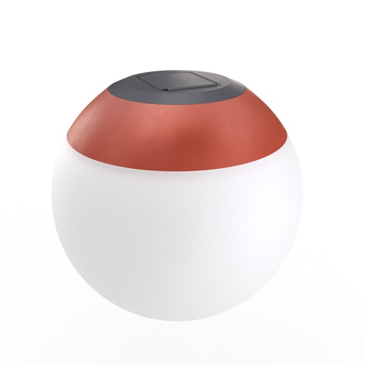 [CL088-D150-RD] Luminária pendente LED bola 10w 2700K Branco Quente para fita isolante Inspirada na Vibia Plusminus Ø15cm