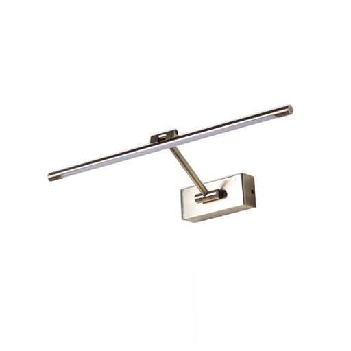 Aplique de pared LED para iluminación de cuadros "Miro"  2700K Luz cálida Ajustable el ángulo 