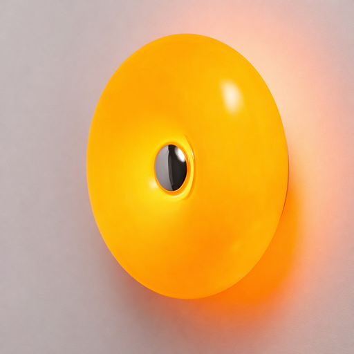 Aplique donut naranja LED 12W CCT 3000K-4000K-6000K