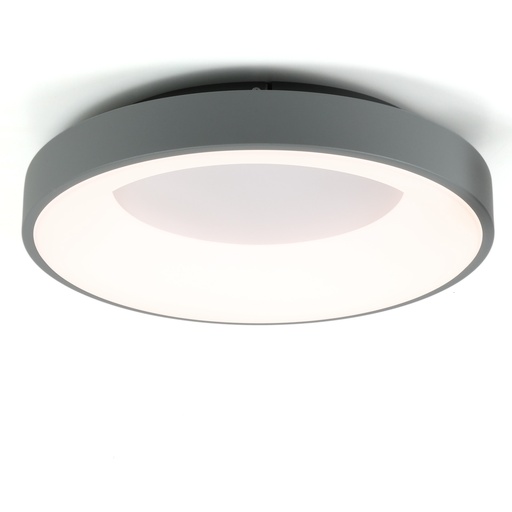 Plafón LED 36W Circular Metal Ø40 cm 3000K-4000K-6000K Seleccionable Philips Driver 4500lm CRI 85 No Parpadeo