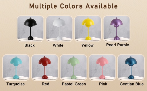 Lampe de table "SHIMO" E27 - Avec douille et interrupteur