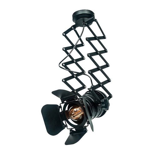 [C029] Plafonnier extensible et orientable « GALA » de cinéma. Inspiré des projecteurs de cinéma – E27