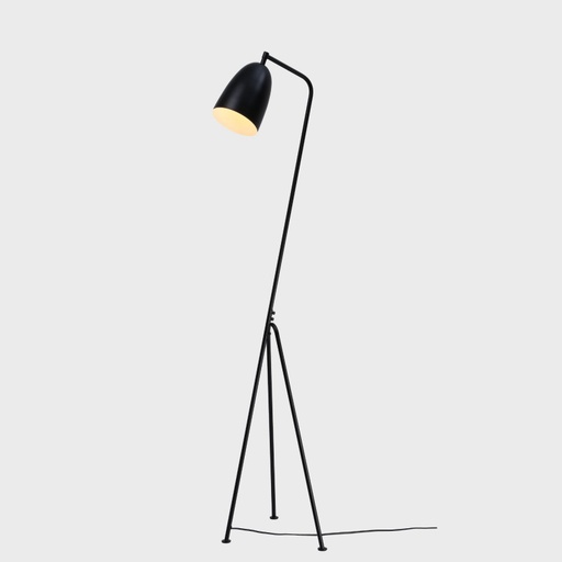 Lámpara de pie de diseño Industrial Retro Metal Alta de Tres Patas Estilo Saltamontes "GRETA"