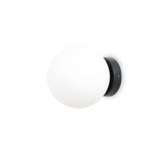 Applique con sfera di cristallo "LUNAR" E27 G45