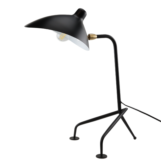 Nordic Design Tripod Table Lamp "MARCELL" Modern Style for Study, Bedroom E27