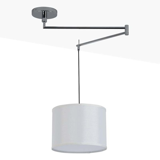 Articulated E27 Ceiling Pendant Lamp with Swivel Arm "NICO"