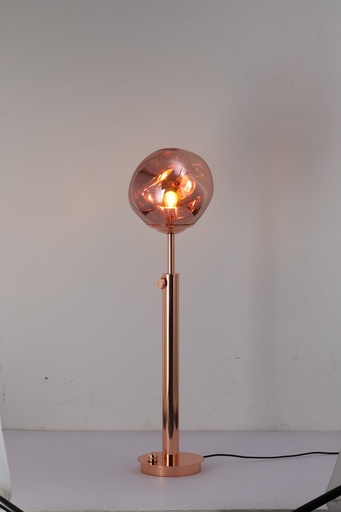 Lámpara de piel de bola cristal "MAGAMA"-E27