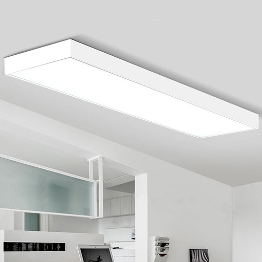 [B4290-BF] Panneau LED fin 120x30 cm - Driver Philips - 44 W - UGR19 - Avec kit de montage