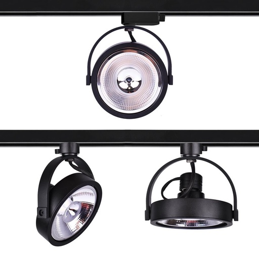 AR111 GU10 single-phase LED track spotlight