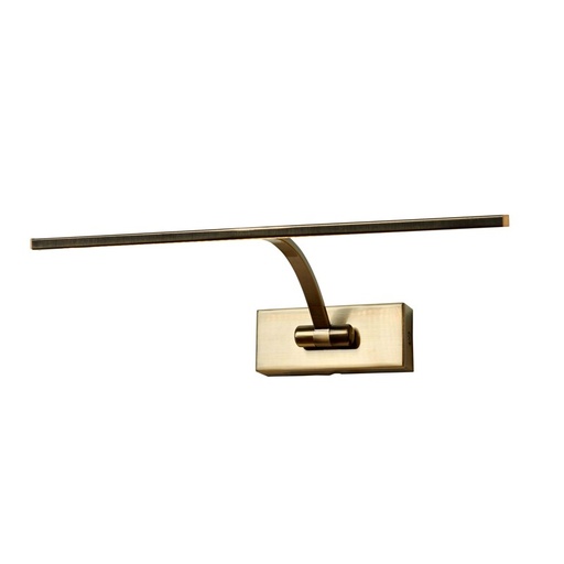 Aplique de pared LED para iluminación de cuadros "DALI" 8W 455mm 2700K Luz cálida Ajustable el ángulo 