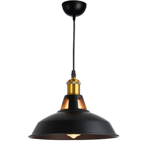 Retro Industrie Vintage Pendelleuchte aus Metall E27, ideal für Esszimmer, Restaurant und Wohnzimmer „CUPLA“